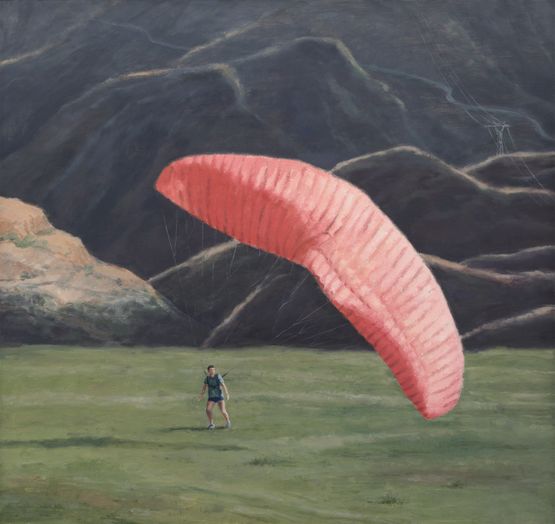 Icarus by Serban Savu contemporary artwork Painting