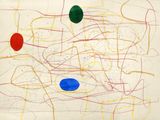 Preghiera interiorita della pace Foglianise by Nicola De Maria contemporary artwork painting works on paper