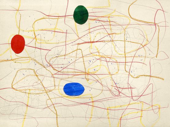 Preghiera interiorita della pace Foglianise by Nicola De Maria contemporary artwork Painting