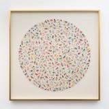 MONEY MAKES THE WORLD GO ROUND XXXI by Carlos Aires contemporary artwork mixed media