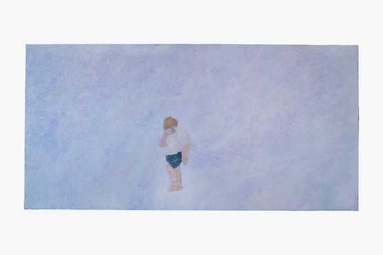 The Wanderer by Tess Dumon contemporary artwork Painting