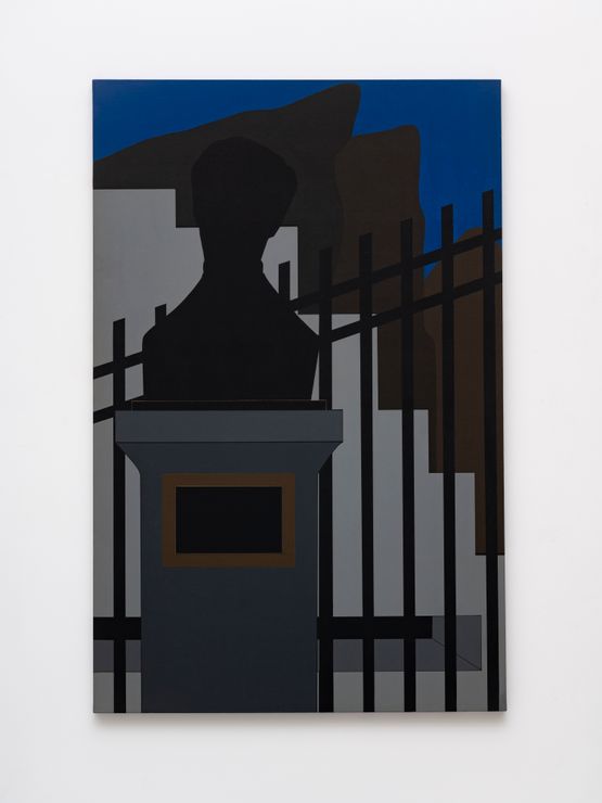 Sem titulo da serie Monumentos Untitled from the Monuments Series by Wanda Pimentel contemporary artwork Painting