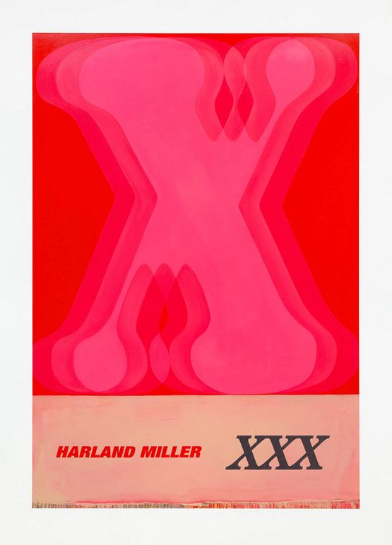 XXX by Harland Miller contemporary artwork Print