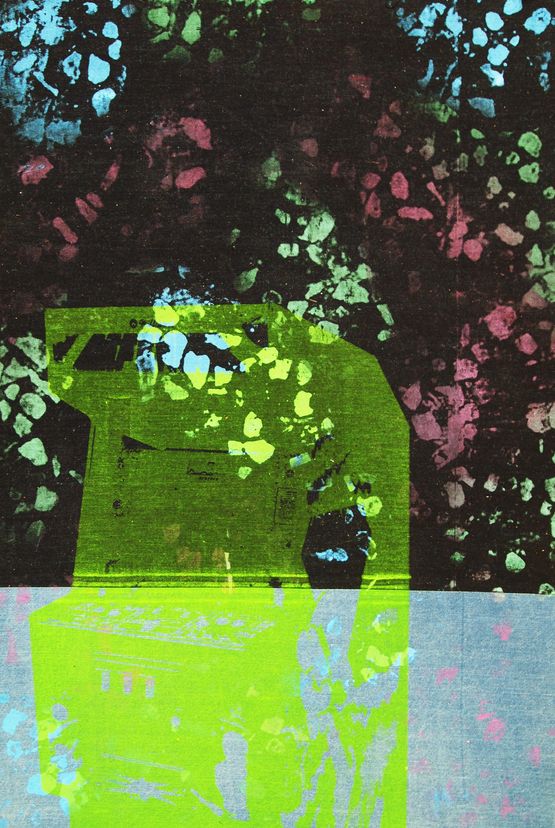 Defender II by Shezad Dawood contemporary artwork Painting