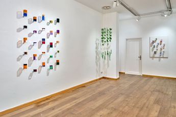 Contemporary art exhibition Bongchull Shin Between two suns at Knust Kunz Gallery Editions Munich Germany