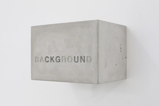 background by Bernd Oppl contemporary artwork Sculpture