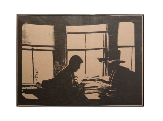 The Desk IV by Manal Aldowayan contemporary artwork Print