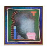 Ledas Ribbon by Robert Natkin contemporary artwork painting