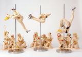 Strip club group by Ioana Maria Sisea contemporary artwork sculpture