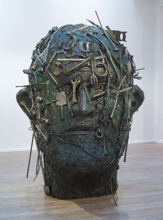 A Puzzled Mind by Jim Dine contemporary artwork Sculpture