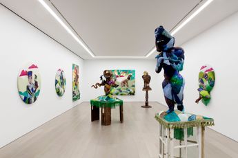 Contemporary art exhibition Trevon Latin Trinket Eater at Perrotin New York United States