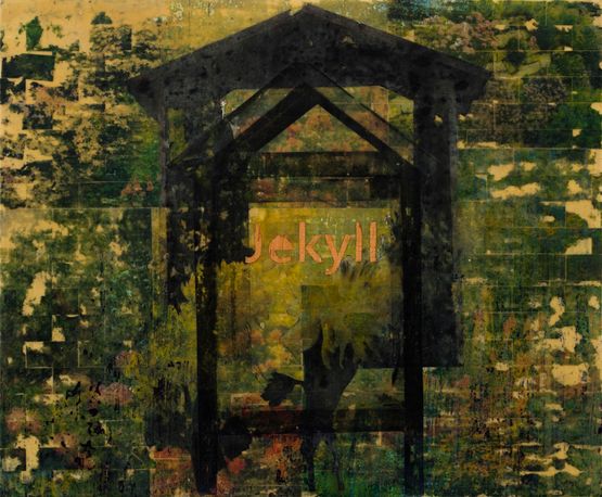 Jekyll by Geraldine Javier contemporary artwork Painting