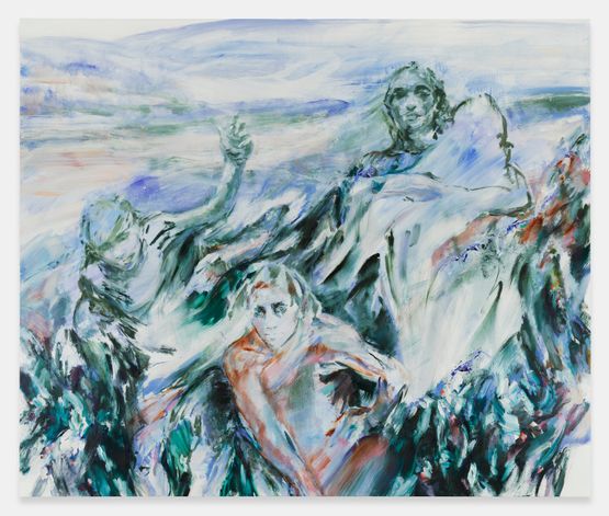 Still be on my feet by Kylie Manning contemporary artwork Painting