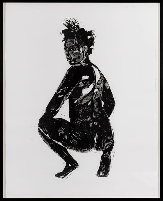 The Session Series What Chu Lookin at Ho Before by Khaleb Brooks contemporary artwork Painting