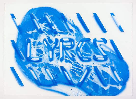 LYRCS by Christian Schwarzwald contemporary artwork Painting