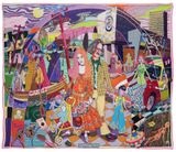 A Perfect Match by Grayson Perry contemporary artwork textile