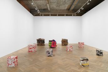 Contemporary art exhibition Michael Landy Scaled-Down at Thomas Dane Gallery London United Kingdom