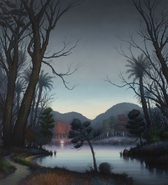 Remain in light by Alexander McKenzie contemporary artwork Painting