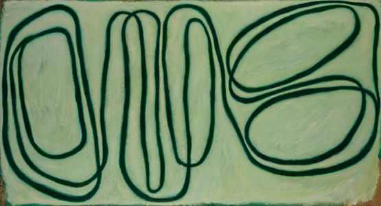 Track Back by Ildiko Kovacs contemporary artwork Painting