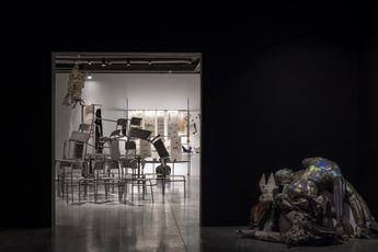 Contemporary art exhibition Inci Eviner Neural Crest of an Island at Dirimart Pera Turkiye