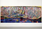 Curtain for Parade by Pam Evelyn contemporary artwork Painting