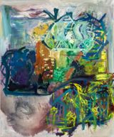 Love Nest Caterpillar Fungus by Xuan Chenhao contemporary artwork painting