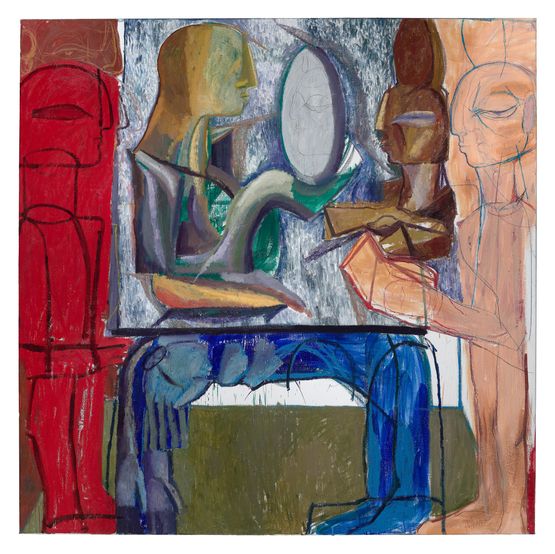 Untitled by Tincuta Marin contemporary artwork Painting