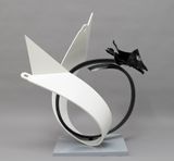 Collar and Bow 116 by Coosje Van Bruggen and Claes Oldenburg contemporary artwork sculpture