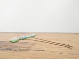 Water Composition Green by Senga Nengudi contemporary artwork sculpture