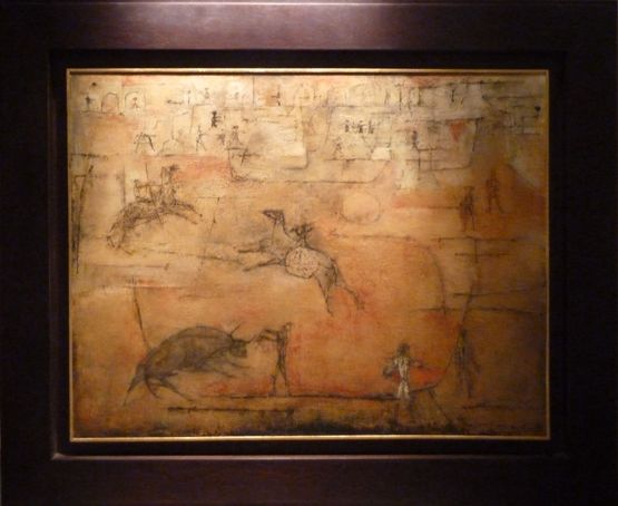 Corrida by Zao Wou-Ki contemporary artwork Painting