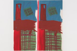 Contemporary art exhibition Bernard Piffaretti Painting  Caption at Kate MacGarry London United Kingdom