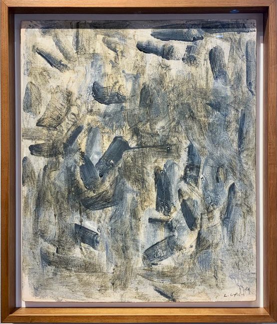 From Winds by Lee Ufan contemporary artwork Painting