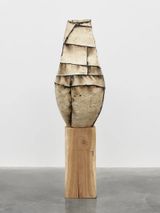 White Vessel Study by Theaster Gates contemporary artwork sculpture mixed media