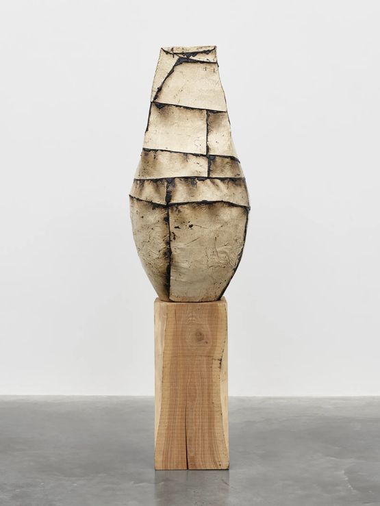 White Vessel Study by Theaster Gates contemporary artwork Sculpture