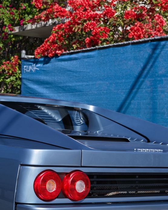Ferrari by Fence Palm Beach Florida by Anastasia Samoylova contemporary artwork Print