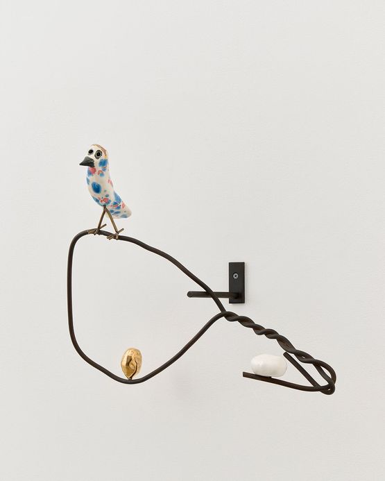 Bird on a Wire  4 by Dan Mccarthy contemporary artwork Sculpture