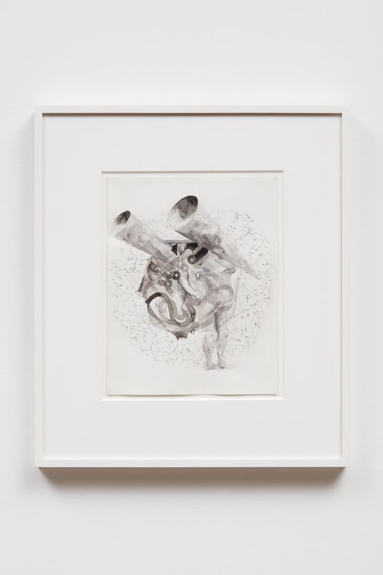 Power of Silence by Shahzia Sikander contemporary artwork Works on Paper