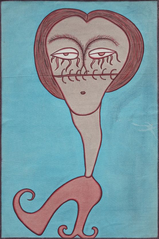 Aku Susah Bernapas by I Gusti Ayu Kadek Igak Murniasih contemporary artwork Painting