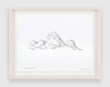 She Was A Mountain by David Byrne contemporary artwork works on paper
