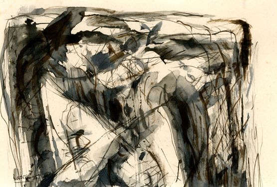 Wetlands 95- IV by Latiff Mohidin contemporary artwork Works on Paper