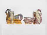 Fair Welcome and Pleasure by Betty Woodman contemporary artwork sculpture works on paper