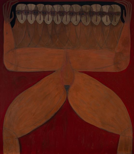 Emotions do not reason by Peggy Kuiper contemporary artwork Painting