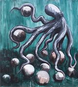 Coast in the Strange Seduction  by Chen Xiaoyun contemporary artwork painting