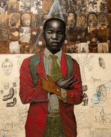 Mister Fly by Emma Odumade contemporary artwork drawing mixed media painting photography