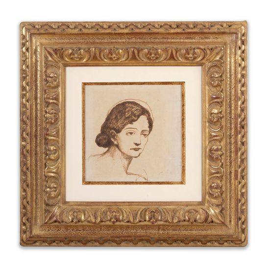 Portrait de femme by Pablo Picasso contemporary artwork Works on Paper
