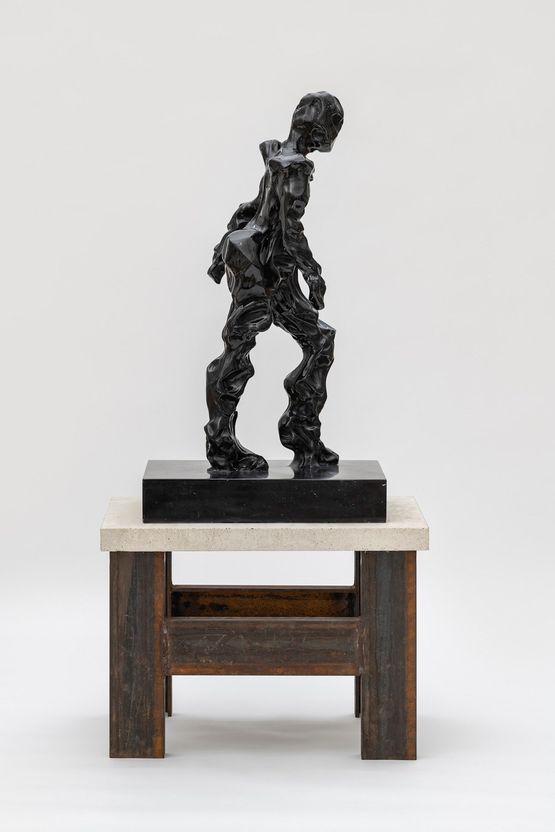 Striding Youth by Kevin Francis Gray contemporary artwork Sculpture
