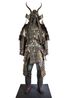 Obsidian Samurai VIII No Mans Land series by Nicola Roos contemporary artwork Sculpture