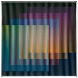 Physichromie Panam 166 by Carlos Cruz-Diez contemporary artwork sculpture