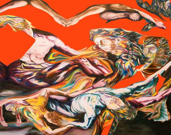 Shattered by Alessandro Gianni contemporary artwork Painting