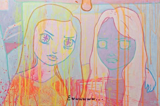 EWWWWW by Yeo Kaa contemporary artwork Painting